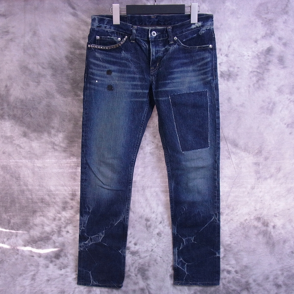 実際に弊社で買取させて頂いたHYSTERICS/ヒステリックス スタッズ付きデニムパンツ/ジーンズ 3AP-4812/S