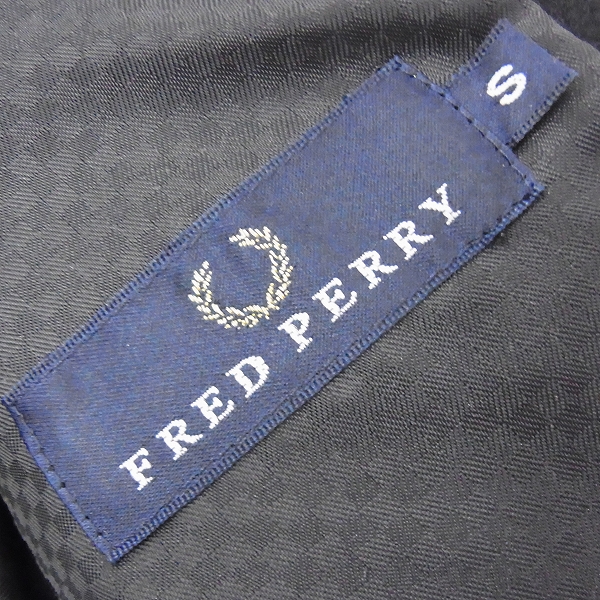 実際に弊社で買取させて頂いた☆FRED PERRY/フレッドペリー ウール テーラードジャケット Sの画像 2枚目