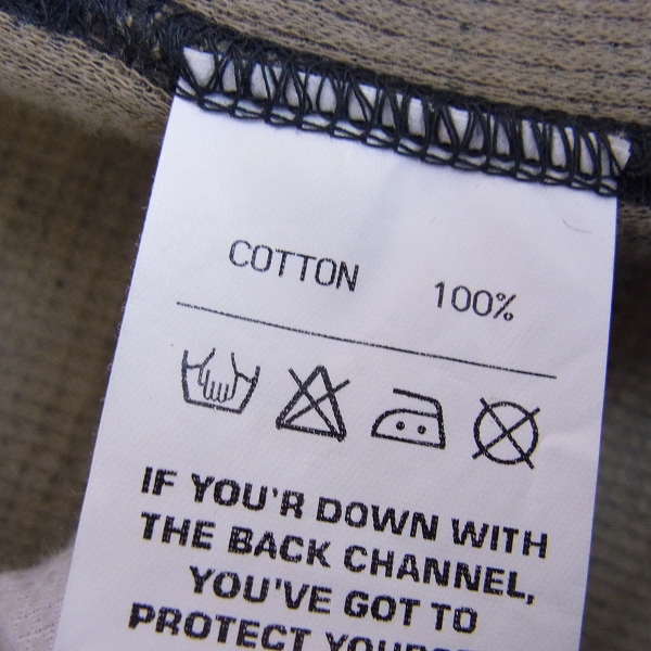 実際に弊社で買取させて頂いた☆【ジャンク】Back Channel/バックチャンネル カモフラ ジップアップパーカー/Lの画像 3枚目