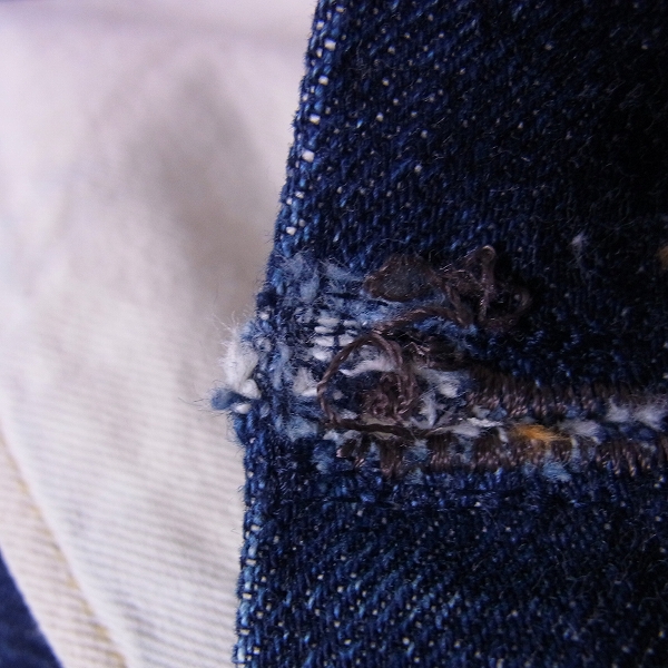 実際に弊社で買取させて頂いたDENIME/ドゥーニム XXタイプ リジットデニム/ジーンズ 644/W31L36の画像 5枚目