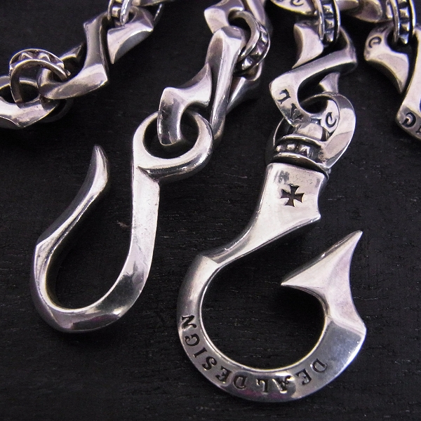 実際に弊社で買取させて頂いたDEAL DESIGN/ディールデザイン エッジコネクトウォレットチェーン