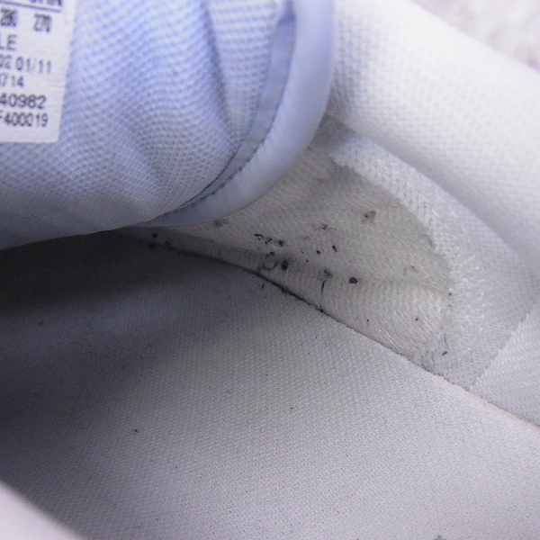 実際に弊社で買取させて頂いたadidas/アディダス Stan Smith/スタンスミス エナメル スニーカー G43714/28の画像 7枚目
