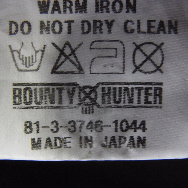 実際に弊社で買取させて頂いた☆BOUNTY HUNTER/バウンティーハンター コットン/ダブルライダースジャケット Sの画像 4枚目