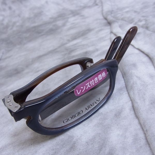 実際に弊社で買取させて頂いたGIORGIO ARMANI/ショルジオアルマーニ メガネフレーム 2033 520 の画像 8枚目