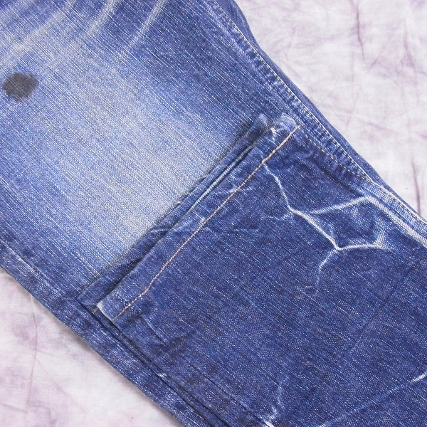 実際に弊社で買取させて頂いたHYSTERICS/ヒステリックス スタッズ付きデニムパンツ/ジーンズ 3AP-4812/Sの画像 2枚目