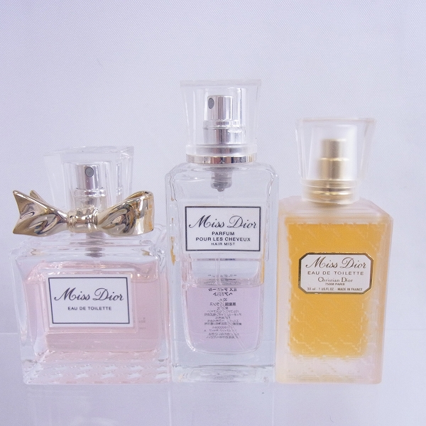 実際に弊社で買取させて頂いたChristian Dior/クリスチャンディオール ミスディオール/香水/ヘアミスト 3点SET