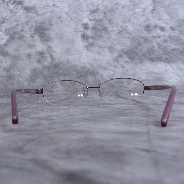 実際に弊社で買取させて頂いたChristian Dior/ディオール メガネフレーム ハーフリム チタン CD7723Jの画像 2枚目