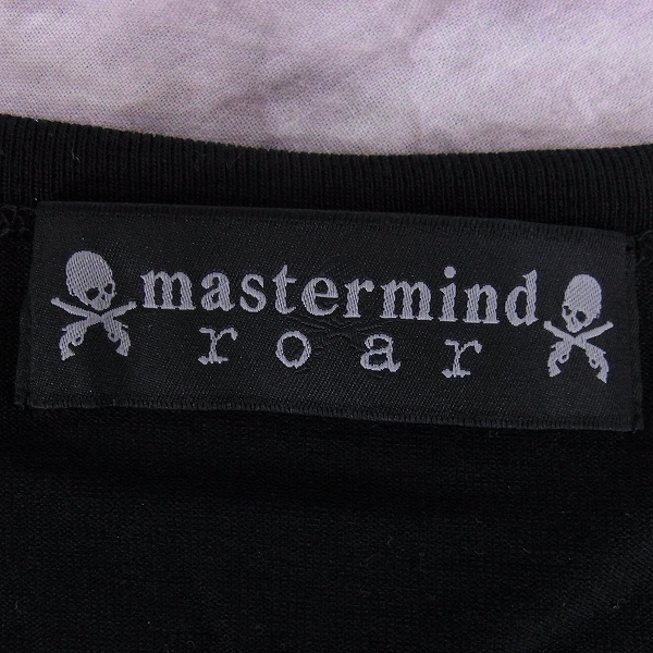 実際に弊社で買取させて頂いた☆[未使用]mastermind×roar/マスターマインド×ロアー コラボTシャツ ラメスカル/2の画像 2枚目