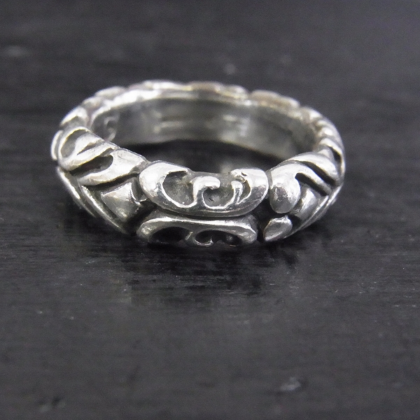 実際に弊社で買取させて頂いたCRAZY PIG/クレイジーピッグ ラージチューダーバンド リング 21号の画像 2枚目