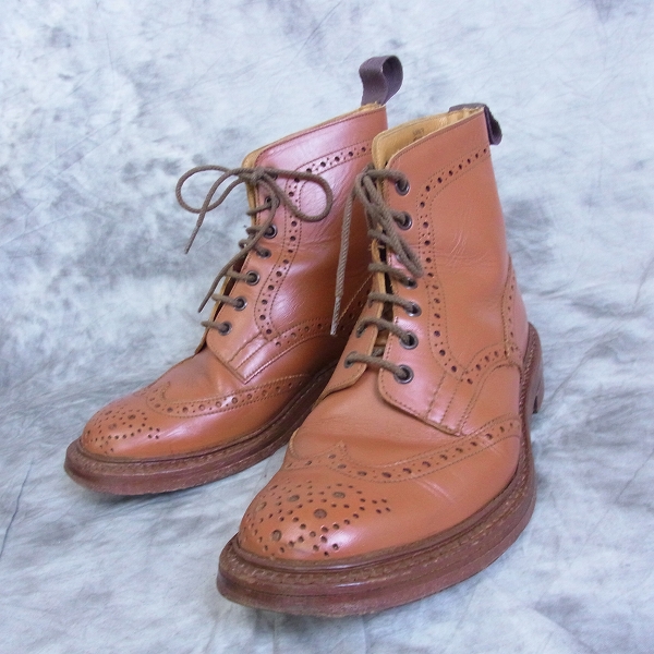 実際に弊社で買取させて頂いたTRICKER'S/トリッカーズ カントリーブーツ レザー ブラウン M2508/8