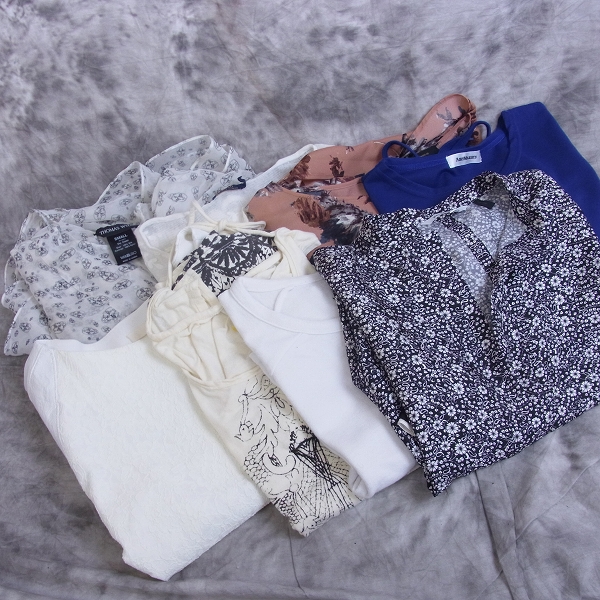 実際に弊社で買取させて頂いたHELMUT LANG/rag&bone ヘルムートラング/ラグアンドボーン等 ブラウス トップス 8点SET