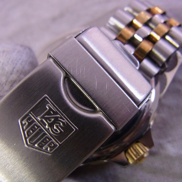 実際に弊社で買取させて頂いたTAG HEUER/タグホイヤー プロフェッショナル 1000 クォーツ 980 020N【動作未確認】の画像 4枚目