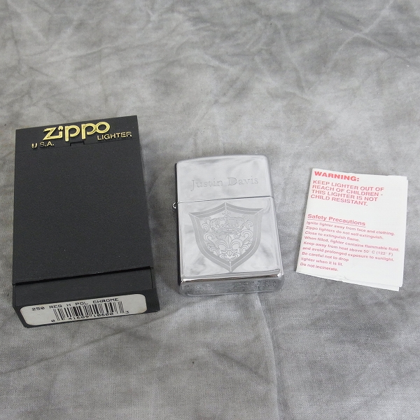 Justin Davis/ジャスティンデイビス×清春 コラボZIPPO/シールド