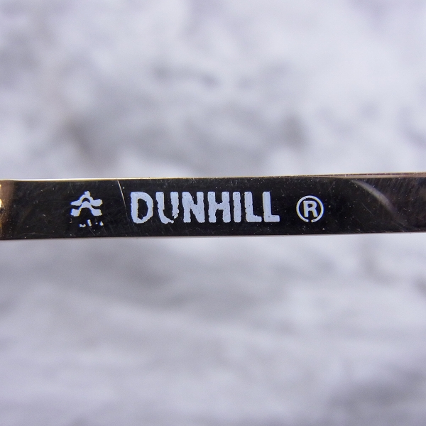 実際に弊社で買取させて頂いたDUNHILL/ダンヒル ヴィンテージサングラス/フレームの画像 4枚目