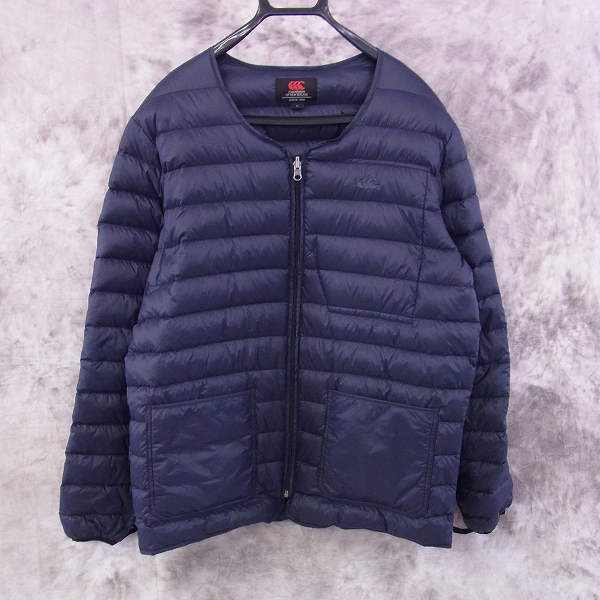 実際に弊社で買取させて頂いたCANTERBURY OF NEW ZEALAND ダウンインナー付ナイロンジャケット Lの画像 5枚目