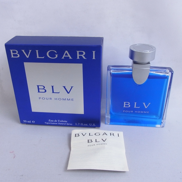 実際に弊社で買取させて頂いたBVLGARI/ブルガリ ブルー プールオム オードトアレ 50mlの画像 4枚目