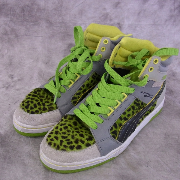 実際に弊社で買取させて頂いたPUMA/プーマ SLIPSTREAM HI MONSTER ハラコ レオパード スニーカー/26.5の画像 0枚目
