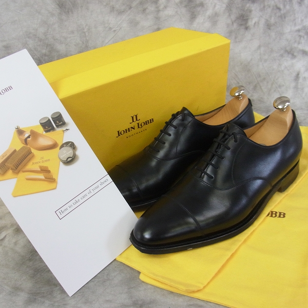 実際に弊社で買取させて頂いたJOHN LOBB/ジョンロブ CITY2 ストレートチップ レザーシューズ 7Eの画像 9枚目