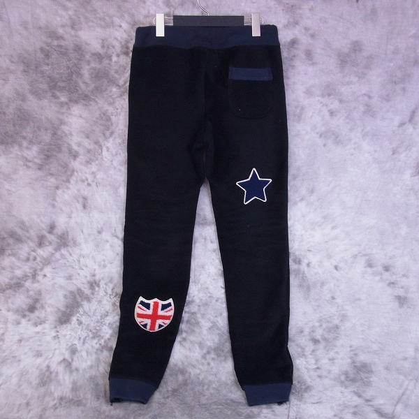 実際に弊社で買取させて頂いたHYDROGEN BRONZAJI/ハイドロゲン ブロンザージ フリース/スウェットパンツ 裾ジップ Sの画像 1枚目