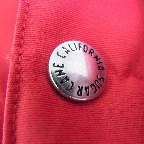 実際に弊社で買取させて頂いた☆SUGAR CANE/シュガーケーン 東洋 レザーヨーク ダウンベスト SC12340/Mの画像 4枚目