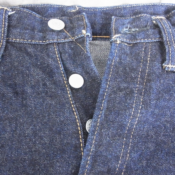 実際に弊社で買取させて頂いたDENIME/ドゥニーム XX ワンウォッシュ 14オンス セルビッチデニム 31の画像 3枚目