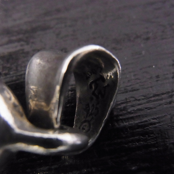 実際に弊社で買取させて頂いた【ギャラ付き】TravisWorker/トラヴィスワーカー スカルクロスダガーペンダントの画像 4枚目