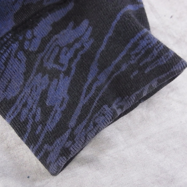 実際に弊社で買取させて頂いた☆Back Channel/バックチャンネル ゴーストライオンカモ ZIPアップパーカー/Lの画像 9枚目