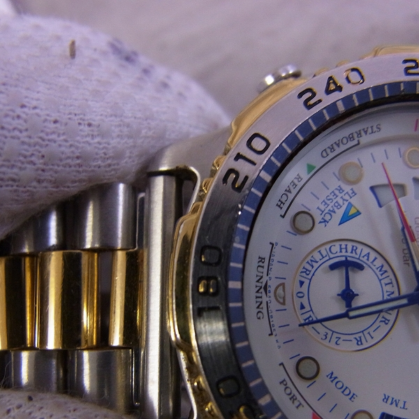 実際に弊社で買取させて頂いたCITIZEN/シチズン プロマスター アメリカズカップ ヨットタイマー 6840【動作未確認】の画像 4枚目
