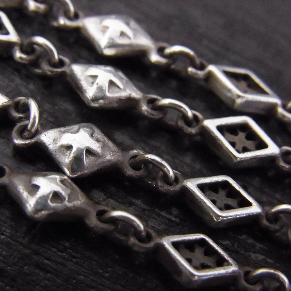 実際に弊社で買取させて頂いた【ギャラ付き】Loree Rodkin/ローリーロドキン mixed diamond shaped cross open solid ネックレス チェーンの画像 3枚目