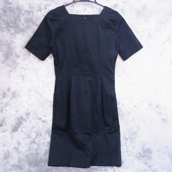 実際に弊社で買取させて頂いた☆CELINE/セリーヌ 半袖/バックジップ ワンピース 42の画像 1枚目