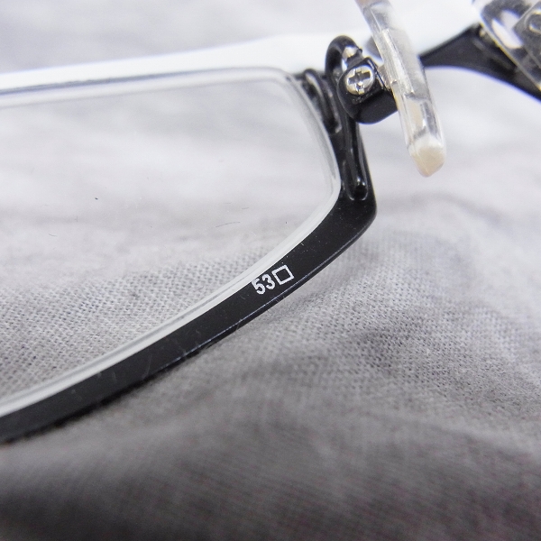 実際に弊社で買取させて頂いたless than human/レスザンヒューマン manson 眼鏡/メガネフレーム の画像 5枚目