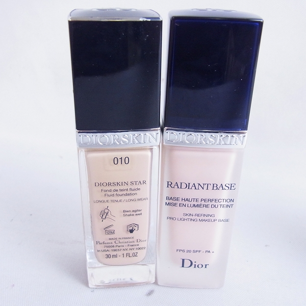 実際に弊社で買取させて頂いたChristian Dior/クリスチャンディオール メイクアップベース/リキッドファンデ等 5点SETの画像 3枚目