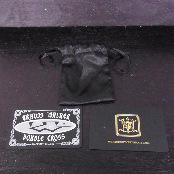 実際に弊社で買取させて頂いた【ギャラ付き】TravisWorker/トラヴィスワーカー スカルクロスダガーペンダントの画像 5枚目