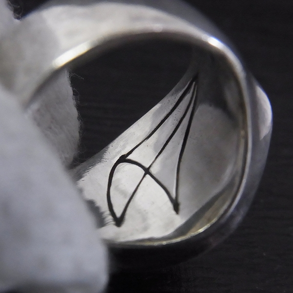 実際に弊社で買取させて頂いたCRAZY PIG/クレイジーピッグ ヒューマンアイリング 義眼リング/15号の画像 4枚目