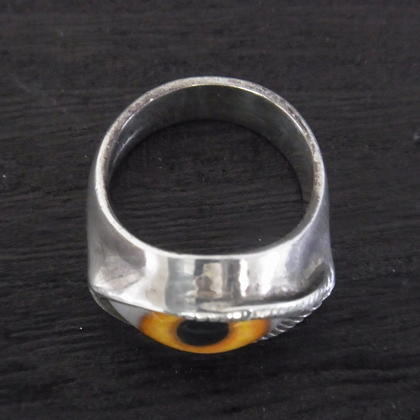 実際に弊社で買取させて頂いたCRAZY PIG/クレイジーピッグ ヒューマンアイリング 義眼リング/15号の画像 5枚目