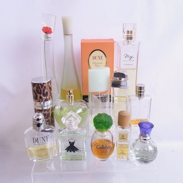 実際に弊社で買取させて頂いたCHANEL/Dolce&Gabbana/Christian Dior等 アリュール他 香水 10点↑SET