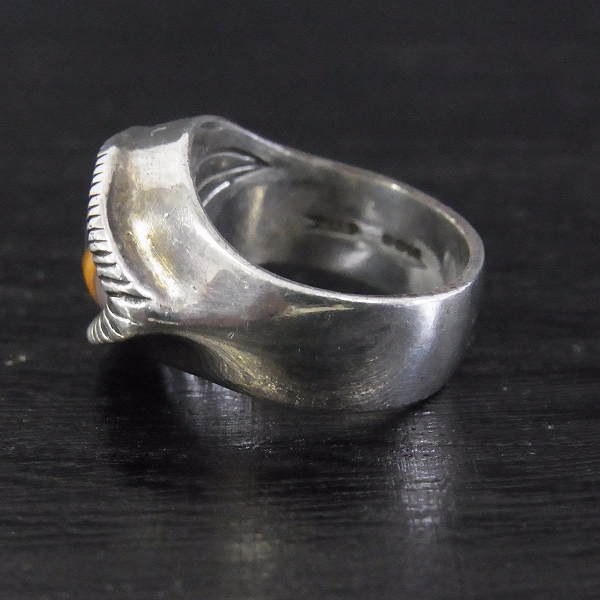 実際に弊社で買取させて頂いたCRAZY PIG/クレイジーピッグ ヒューマンアイリング 義眼リング/15号の画像 2枚目