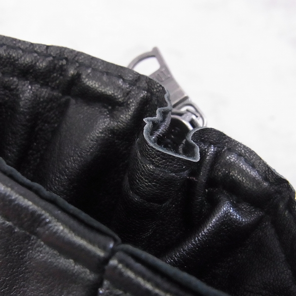 実際に弊社で買取させて頂いた☆Buffalo Bobs/バッファローボブス NORTH BEACH シンサレート シングルレザーライダース/3の画像 4枚目