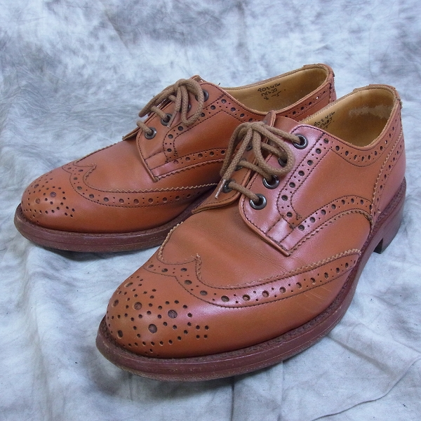 実際に弊社で買取させて頂いたTrickers/トリッカーズ ウイングチップシューズ メダリオンシューズ M5633/8