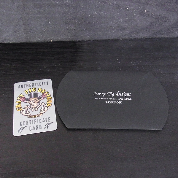 実際に弊社で買取させて頂いた【ギャラ付】CRAZY PIG/クレイジーピッグ LARGE HAND CUFF/ラージハンドカフリンク ブレスレット #878の画像 5枚目