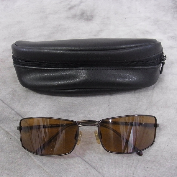 実際に弊社で買取させて頂いたGIORGIO ARMANI/ジョルジオアルマーニ サングラス 1570 1414/6Uの画像 7枚目