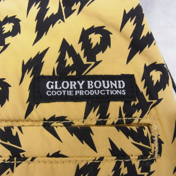 実際に弊社で買取させて頂いたCOOTIE/クーティー GLORY BOUND 17ss 総柄ハーフパンツ/Sの画像 2枚目