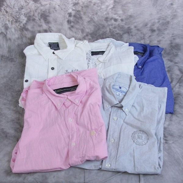 実際に弊社で買取させて頂いたBack Channel/バックチャンネル NITRAID/ナイトレイド 加工 長袖シャツ/M 5点SET