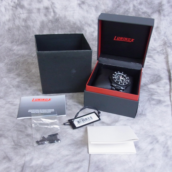 実際に弊社で買取させて頂いたLUMINOX/ルミノックス F-117 ナイトホーク シリーズ3400の画像 5枚目