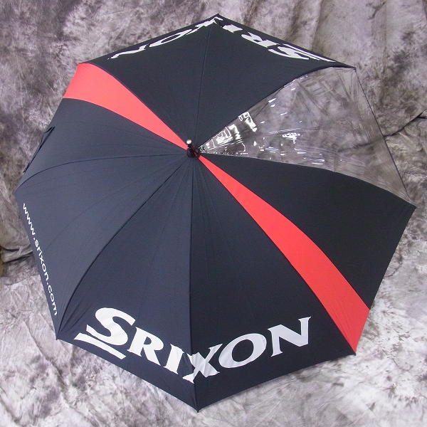 SRIXON/スリクソン UVカット アンブレラ 赤/黒/白 晴雨兼用/全天候傘の ...