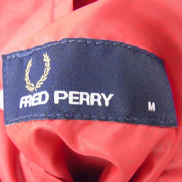 実際に弊社で買取させて頂いた☆FRED PERRY/フレッドペリー リバーシブルフーデッドジャケット F2260/Mの画像 2枚目