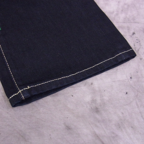 実際に弊社で買取させて頂いたHYDROGEN/ハイドロゲン　フラッグデニム リジット/32の画像 7枚目