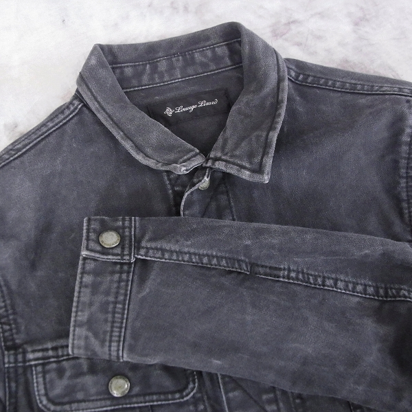 実際に弊社で買取させて頂いた☆LOUNGE LIZARD/ラウンジリザード ウォシュ加工デニムジャケット/2の画像 2枚目