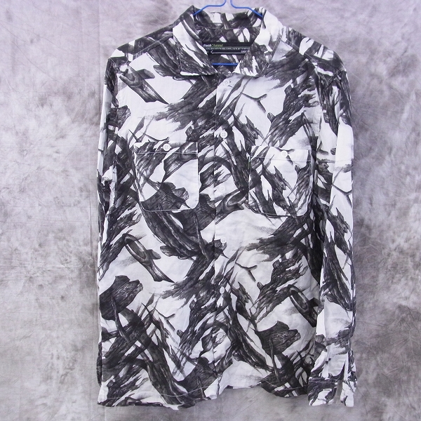 実際に弊社で買取させて頂いた☆Back Channel/バックチャンネル ツリー柄 コットンシャツ/M