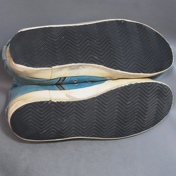 実際に弊社で買取させて頂いた★GOLDEN GOOSE/ゴールデングース ハイカット スニーカー/G15U591 A6/42の画像 2枚目